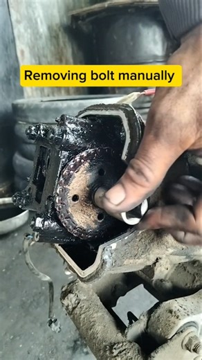removing the bolt manually #automobile #turnip #turnipclub #tutorial #tricks
