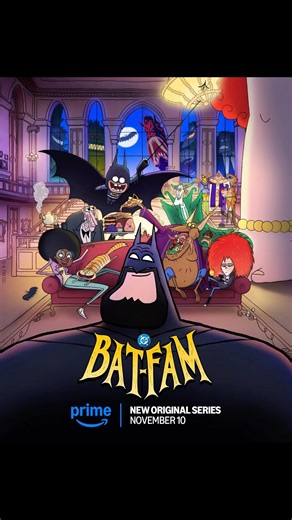 The animated series #BatFam is now streaming! Check out the series today. #Batman #PrimeVideo
