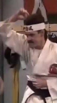 Jim Carrey, the karate instructor