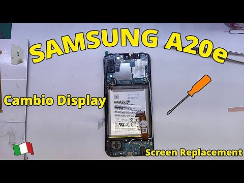 Guida - Cambio Display Samsung Galaxy A20e SM-A202F - Italiano