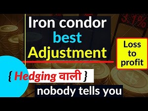 best iron condor adjustments | how to adjust iron condor option strategy | option adjustment