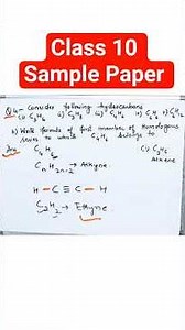 Consider carbon compounds having following molecular formula (i) C3H6 (ii) C3H8 (iii) C4H6 #shorts