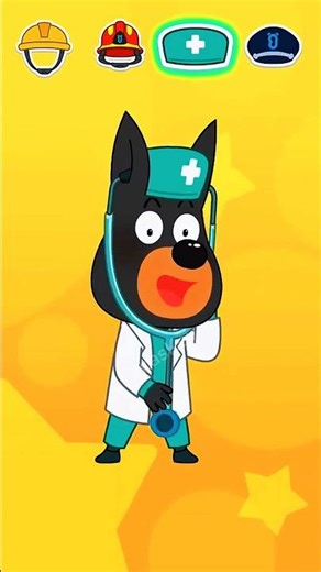 Funny Cartoon Police Dog 🐶👮 | Kids Animation Short