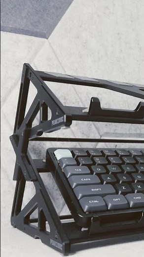 Just received the Peakzooc Aluminum Keyboard Display Stand.