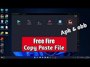How To Copy Paste Free Fire Max Game In MSI App Player 5 Emulator ||