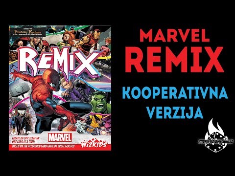 Marvel: Remix - Kooperativna pravila (kartaška igra za 2 do 6 igrača)