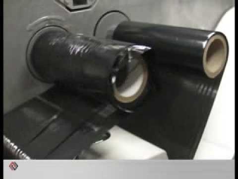 Barcode Label Printer Ribbon Wrinkling