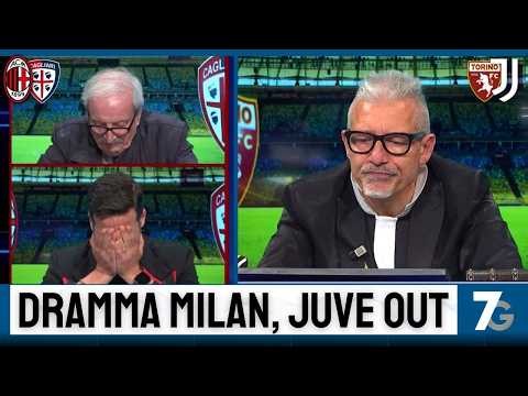 STADIUM LIVE: MILAN DISASTER AND JUVE OUT OF THE CHAMPIONS LEAGUE, THE DESPAIR OF THE MILAN FANS!
