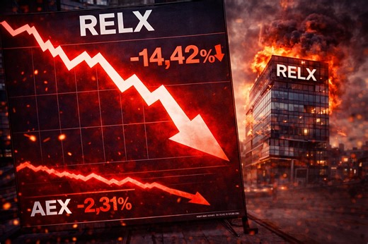 AEX krijgt klap van februari: waarom beleggers ineens massaal verkopen