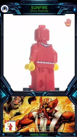 Sunfire Minifigure | PG-293 | #shorts