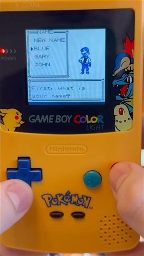 Pokémon Blue Intro - Does Nostalgia Sound Like This To You? #shorts #pokémonnostalgia #pokemonblue