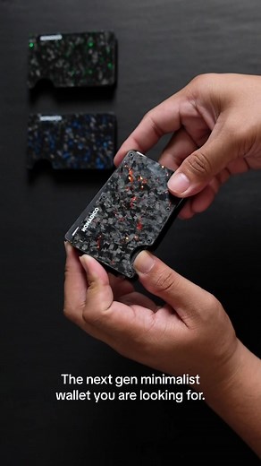 The next gen minimalist wallet you are looking for #nomadico #edc #minimalistwallet #fyp