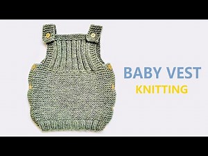 How to knit a very easy baby vest