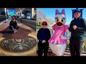 Disney World Day 83 EPCOT Daisy Duck Meet & Greet Arts Food and More