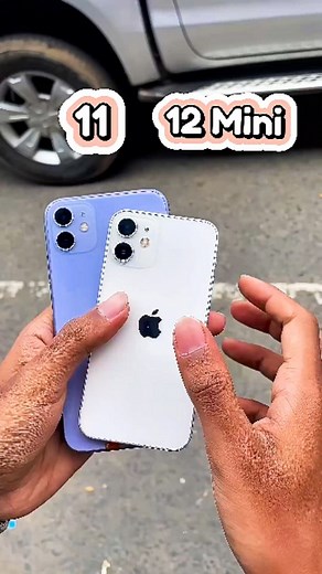 iPhone 11 Vs iPhone 12 Mini 📈 #iphone #information #limermobileshop #instagram #reels . . All mobile update all mobile information new mobile update new mobile launch test ✨ | Abubakar Sheikh