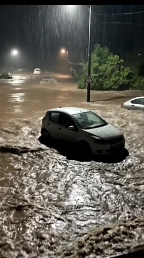 Severe Flooding Hits Monmouth, Southeast Wales ⚠️☔ A frightening situation unfolded this morning in Monmouth, Southeast Wales, as powerful flooding swept through the town. The river reached its highest level in 40 years around 3 a.m., overflowing into the town center and causing significant disruption. Emergency crews and residents are dealing with extremely difficult conditions. Our thoughts are with everyone affected by today’s flooding. Stay safe, Monmouth. @followers | Buried Truths