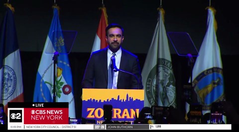 Watch Zohran Mamdani's full NYC mayor victory speech