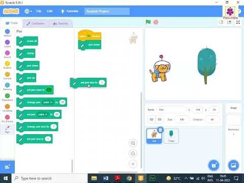 Working with Pen Block | Computer Training | Periwinkle