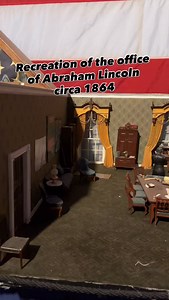Recreation of Abraham Lincoln’s office circa 1864 at Presidents Hall of Fame in Clermont, Florida. #abrahamlincoln #presidents #history | Freyzel Productions