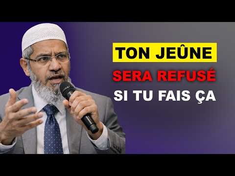 These 3 mistakes can invalidate your Ramadan fast (Dr. Zakir Naik)