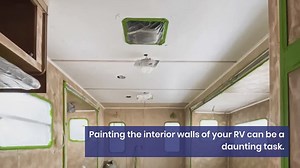 How to Paint Interior RV Walls