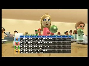 Wii Sports - Bowling: 4-Player Match #13
