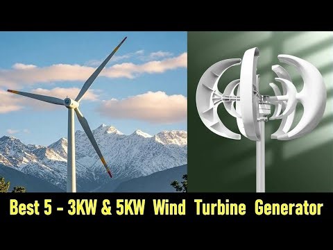 👉Top 5 Best 3KW & 5KW Wind Turbine Generator IN 2026