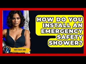 How Do You Install An Emergency Safety Shower? - High Stakes Jobs