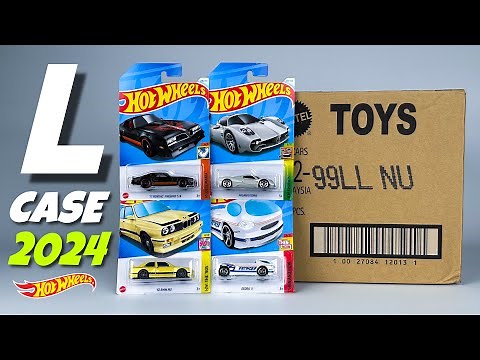 Unboxing Hot Wheels 2024 - L Case!