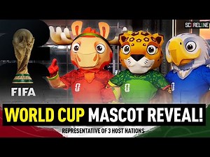 Official FIFA World Cup 26 Mascots CRASH Golazo Network studio 🇺🇸🇨🇦🇲🇽 | Scoreline