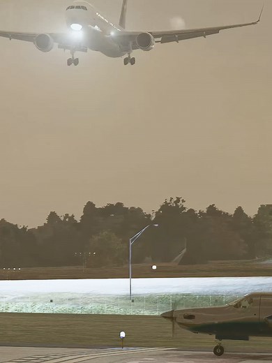 UPS 767 Near Miss with Pilatus Jet in Louisville