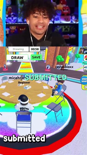 Drawing the KEY to HAPPINESS in Roblox! #shorts #foltyn #roblox