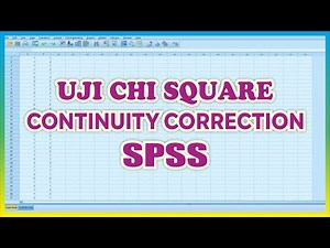 Chi Square Test SPSS – Continuity Correction SPSS