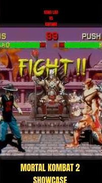 MORTAL KOMBAT 2 SHOWCASE: Kung Lao VS Kintaro