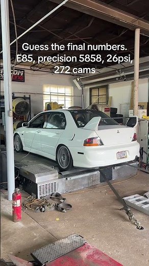 Evo 8 Getting E85 Tuned With Haltech Elite ECU