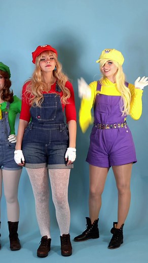 Alvin and the Chipmunks Cosplay Showcase with Princess Peach, Daisy, and Rosalina