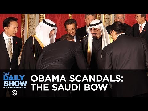 Obama's Saudi Bow: The Worst Scandal in Presidential History | The Daily Show