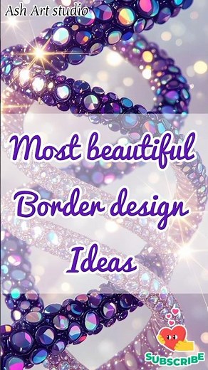 3 easy line border designs Project Work Designs/Corner and Side Border Design/Border Design/