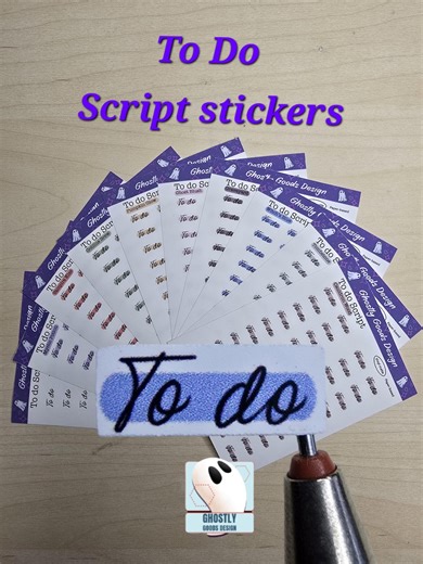 To Do Script Planner Stickers - Etsy Australia