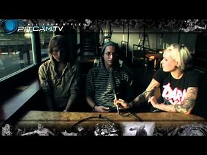 THE WORD ALIVE - Interview with Tyler "Telle" Smith & Zack Hansen // PitCam.TV