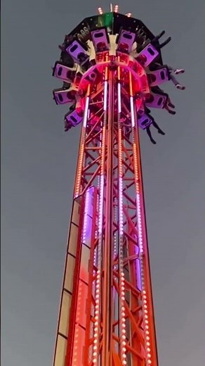 Slow Motion Drop | Journey to Mars at The Brazoria County Fair