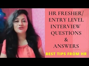 HR Fresher Interview Questions & Answers |HR Fresher Jobs |HR Entry Level Jobs #HR #readytogetupdate
