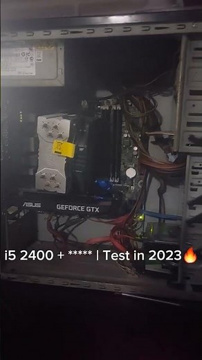 Old i5 2400 is ready for testing in 2023🔥 #benchmark #gaming #computerhardware #pc
