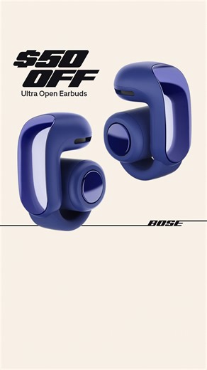 51K views | Limited time offer! Save $50 on Ultra Open Earbuds | Bose | Facebook