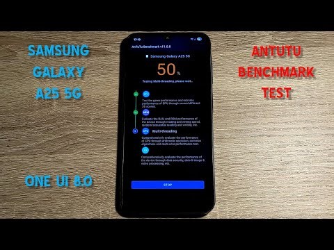Samsung Galaxy A25 5G / Exynos 1280 / 6GB RAM - AnTuTu Benchmark v11.0.8 Test - OneUI 8