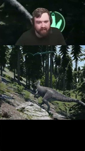 Survive as a Dinosaur in The Isle Game! #shorts