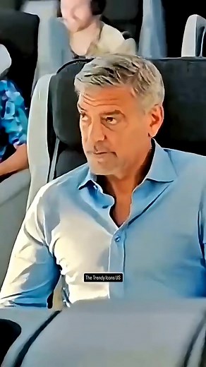 George Clooney Funny 😅 Moment during Traveling #george #hollywood #shorts #tranding | Daily Dose of Inspiration