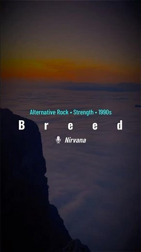 Breed Lyrics – Nirvana | Raw Energy | Alternative Rock | 90s #learnenglish | Sing Along