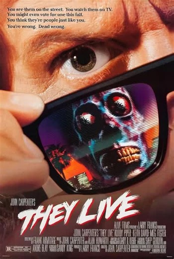 They Live (1988) #obey #scifi #80s #johncarpenter #nostalgic