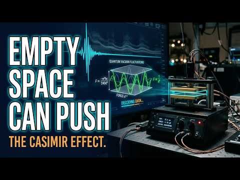 CASIMIR Effect Between Plates and Why Empty Space Pushes
